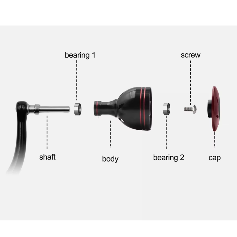 Shimano Reel Stradic - Karbon Fiber Balıkçılık Makarası Kolu Metal
