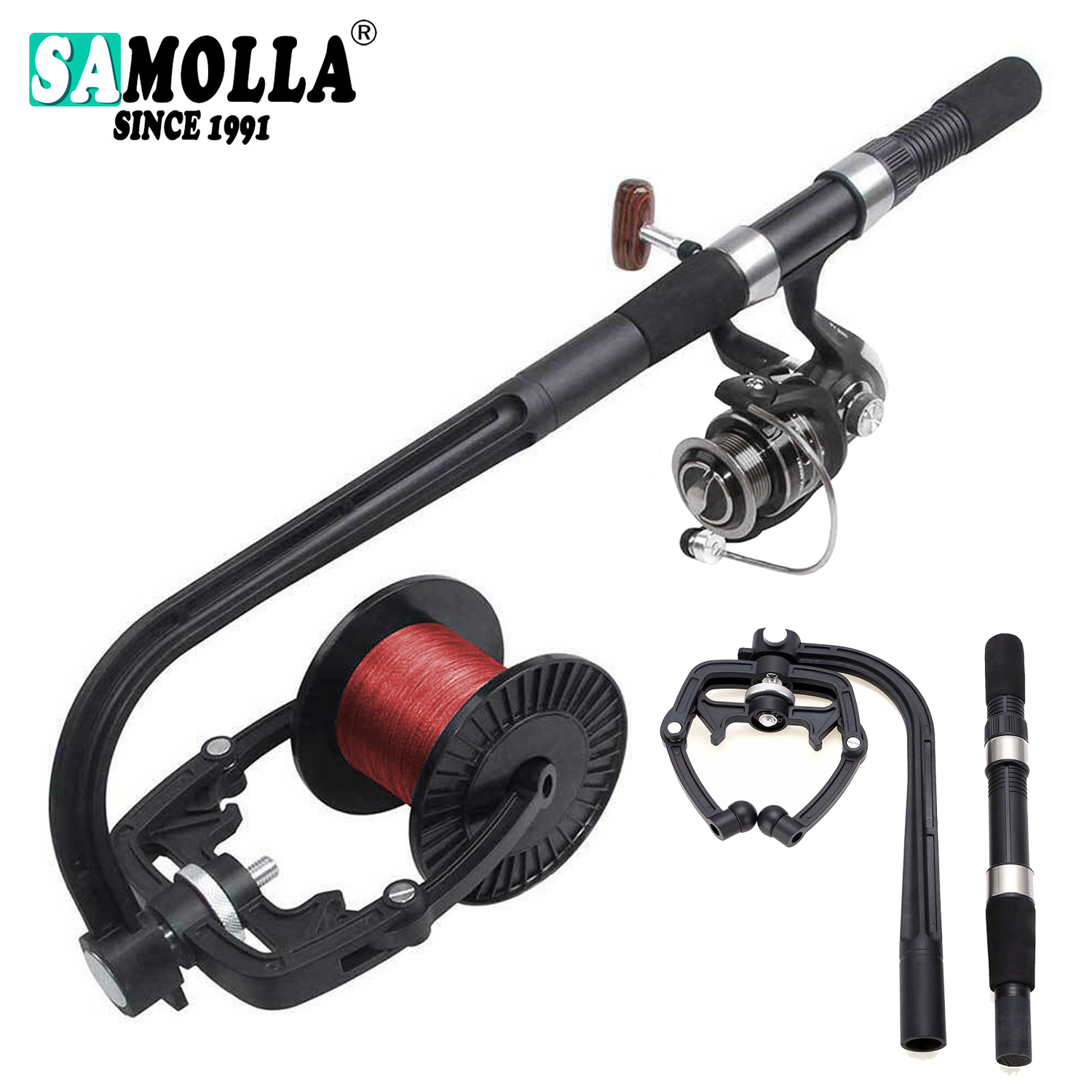 İplik Baitcasting hattı sarıcı - Spincast Reel incelemesi ve fiyatı